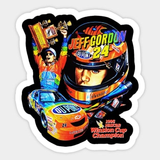 Jeff Gordon 24 - Nascar Dupont Sticker